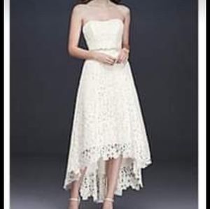 Hi-lo wedding dress